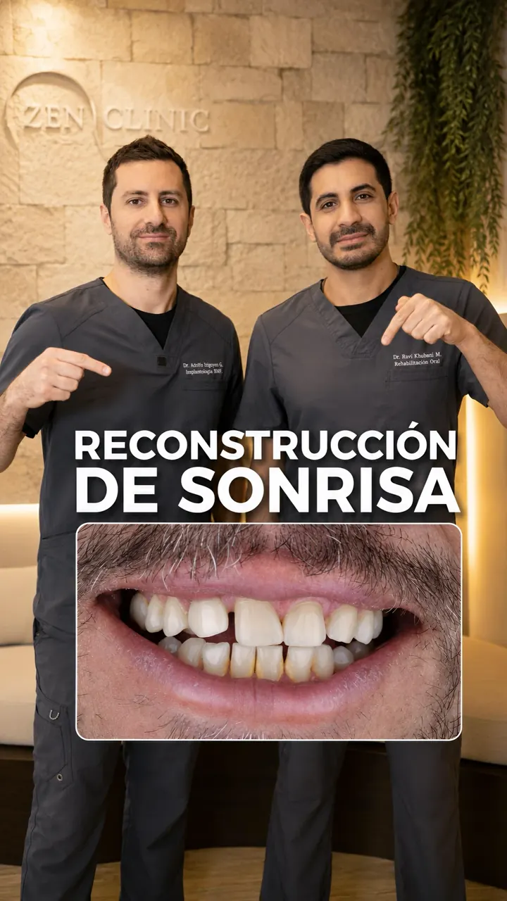 Portada del video: Reconstrucción de sonrisa